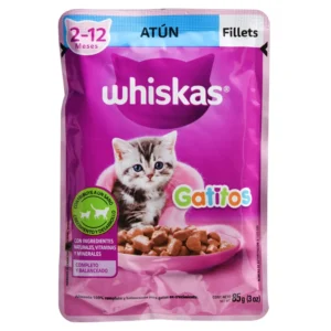 Alimento Para Gatos Whiskas West Pouch Atún 85 G