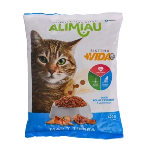 Alimento Gatos Mar Y Tierra Alimiau 420G